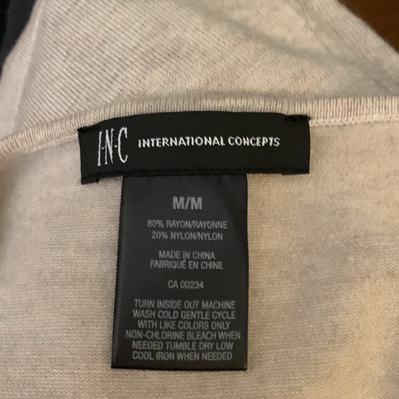 INC Floral Bell-Sleeve Knit Top, Size Medium - Picture 8 of 9